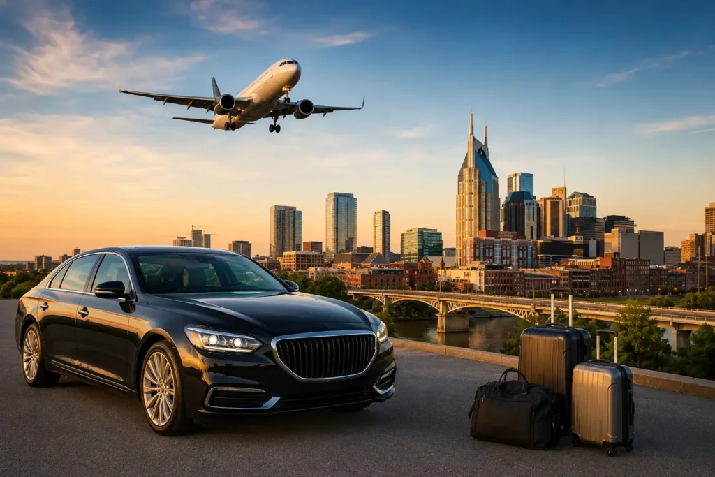 Nashville airport to downtown